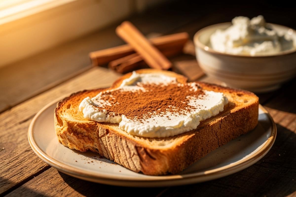 Coraz więcej osób miesza cynamon z serem na grzance, smakosze wyjaśniają dlaczego to hit