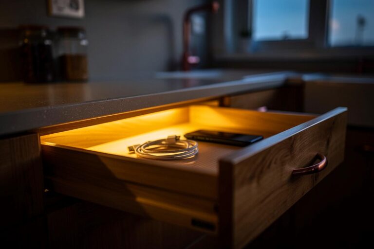 Ładowarki do telefonów w szufladach kuchennych to nowa moda, insider technologiczny wyjaśnia dlaczego to działa