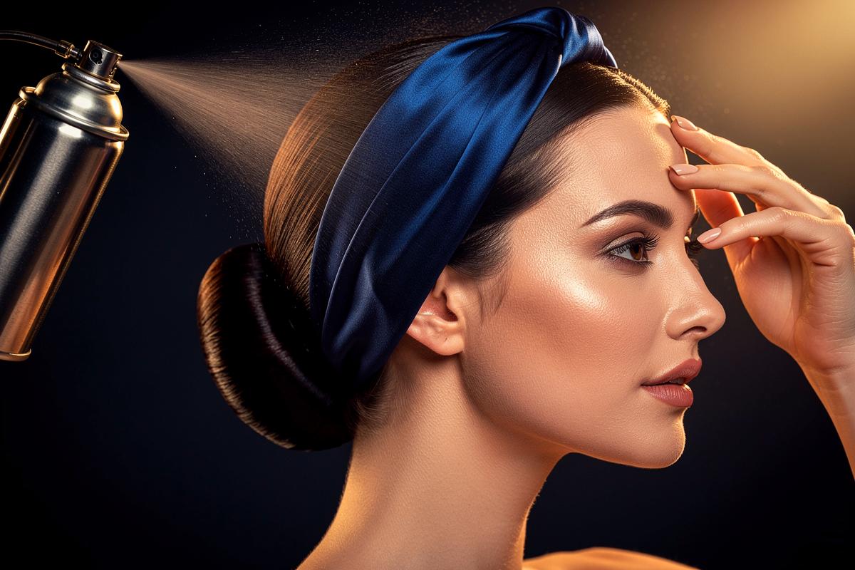 Nagle wszyscy używają lakieru do włosów do opasek na głowę, fryzjerzy mówią, że efekt jest zaskakujący